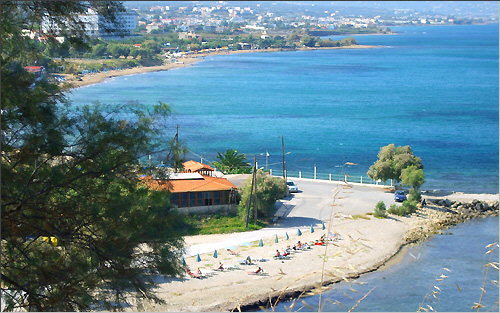 Scaleta: View over the beaches